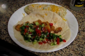 Fish And Salsa Taco